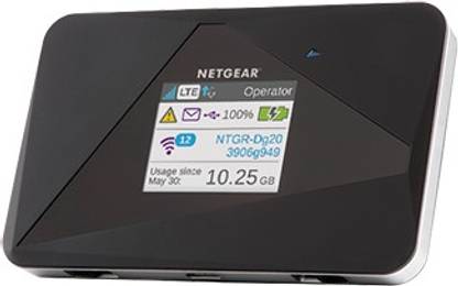 NETGEAR AirCard 785S Mobile Hotspot 4G LTE 4G Router 5 GHz 150 Mbps Wifi Speed Single Band External Antenna MiFi (Sim Based)