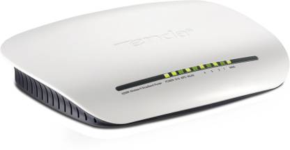 TENDA W268R Wireless Router 2.4 GHz 150 Mbps Wifi Speed Single Band Internal Antenna Ethernet (Cable Broadband)