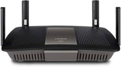 LINKSYS E8350 Wireless Router 5 GHz, 2.4 GHz 1733 Mbps Wifi Speed Dual Band External Antenna Ethernet (Cable Broadband)
