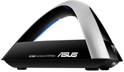 ASUS EA-N66 Dual-Band Wireless-N900 Gigabit 3-in-1 AP/Wi-Fi Bridge/Ra Wireless Router 2.4 GHz 450 Mbps Wifi Speed Dual Band Internal Antenna Ethernet (Cable Broadband)