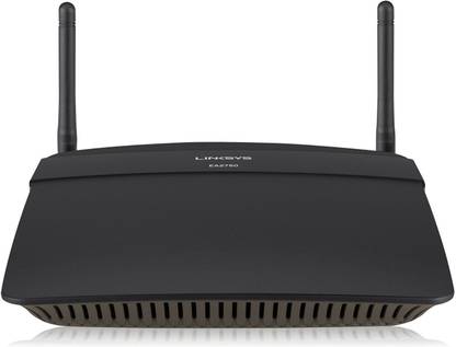 LINKSYS EA2750 Wireless Router 5 GHz, 2.4 GHz 600 Mbps Wifi Speed Dual Band External Antenna Both (Ethernet and ADSL)