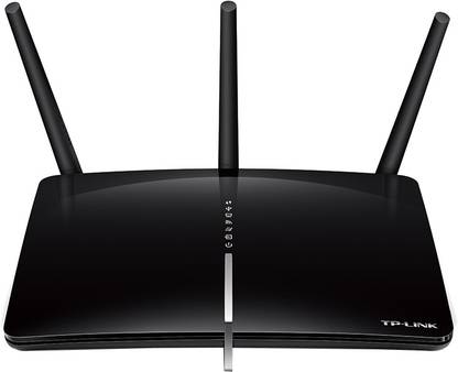 TP-Link Archer D5 AC Wireless Dual Band Gigabit ADSL2+ Modem Wireless Router 2.4 GHz 1200 Mbps Wifi Speed Single Band External Antenna Both (Ethernet and ADSL)