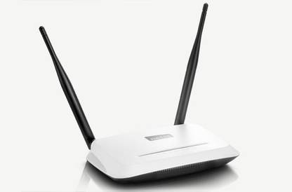 NETIS WF2419 N Wireless Wireless Router 2.4 GHz 300 Mbps Wifi Speed Single Band External Antenna Ethernet (Cable Broadband)