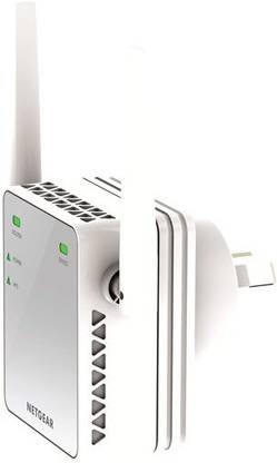 NETGEAR EX2700 N WiFi Range Extender - Essentials Edition Wireless Router 2.4 GHz 300 Mbps Wifi Speed Single Band External Antenna Ethernet (Cable Broadband)