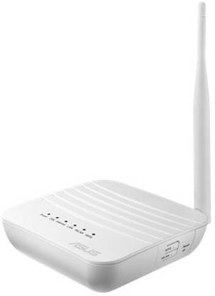 ASUS DSL-N10S_B Wireless-N ADSL Modem Wireless Router 2.1 GHz 150 mbps Wifi Speed Single Band External Antenna ADSL (Telephone)
