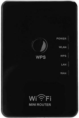 Yantralay Wireless N Router AP Repeater Booster WIFI Amplifier Extender Expander With WAN & LAN Port Wireless Router 2.4 GHz 300 Mbps Wifi Speed Single Band Internal & External Antenna Ethernet (Cable Broadband), Access Point Mode