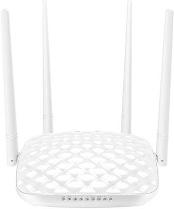 TENDA TE-FH456 WiFi Range Extender 2.4 GHz 300 Mbps Wifi Speed Single Band External Antenna Both (Ethernet and ADSL)