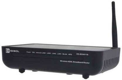 Digisol 150 Mbps Wireless ADSL2 / 2 + Broadband Router