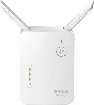 D-Link DAP-1330 N Wi Fi Range Extender Wireless Router 2.4 GHz 300 Mbps Wifi Speed Single Band External Antenna Ethernet (Cable Broadband)