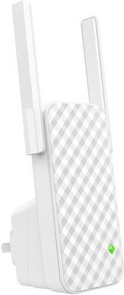 TENDA Tenda A9 WirelessN300 Universal Range Extender A9 WiFi Range Extender 2.4 GHz 100 Mbps Wifi Speed Single Band External Antenna Ethernet (Cable Broadband)