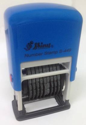 SHINY S-449 Self Inking Stamp