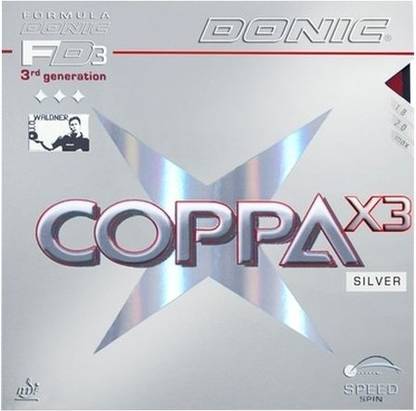 DONIC Coppa X3 Silver Table Tennis Rubber