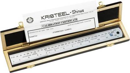 KRISTEEL Kristeel Signature Series Rule - 300 Mm Type A With Calibn. Cert. Ruler