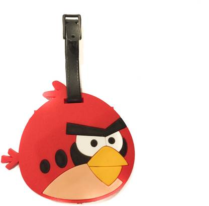 FUNCART Angry Bird Luggage Tag