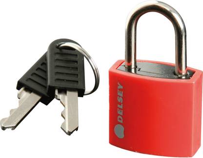 DELSEY Key Padlock Orange Safety Lock