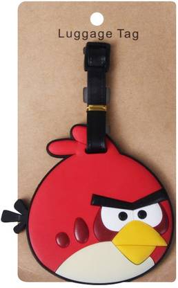 FUNCART Angry Birds Luggage Tag