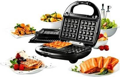 NOVA 3 In 1 Snack Magic Nsm 2403 Grill, Toast