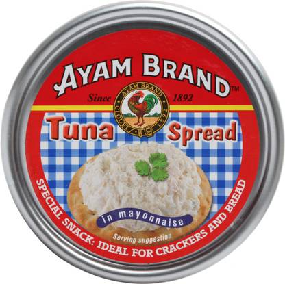 Ayam Brand Tuna Spread in Mayonnaise Mayonnaise Sauce