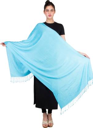 Keepsake Polycotton Self Design Women Shawl