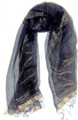 Dushaalaa Solid Cotton Blend Women Scarf