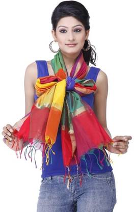 CHHABRA 555 Self Design Polycotton Women
