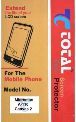 Total Care Screen Guard for Micromax Canvas 2 A110
