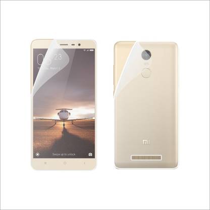 CASE CREATION Front and Back Screen Guard for Mi Redmi Note 3