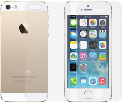 CASE CREATION Front and Back Screen Guard for Apple Iphone 5 5S 5G