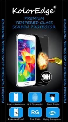 Koloredge Tempered Glass Guard for Spice's Nexian NV-45