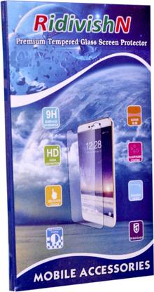 RidivishN Tempered Glass Guard for Micromax Canvas Spark 2 Plus Q350 ( Super saver Pack of 10 )