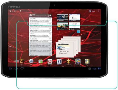 ACM Tempered Glass Guard for Motorola Xoom 2