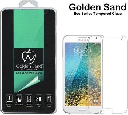 Golden Sand Tempered Glass Guard for Samsung Galaxy E7