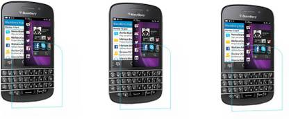 ACM Tempered Glass Guard for Blackberry Q10 (Pack of 3)