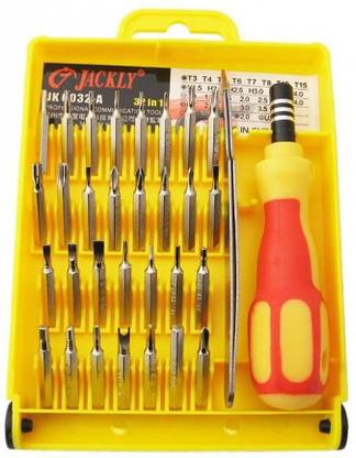 JACKLY Ratchet Screwdriver Set