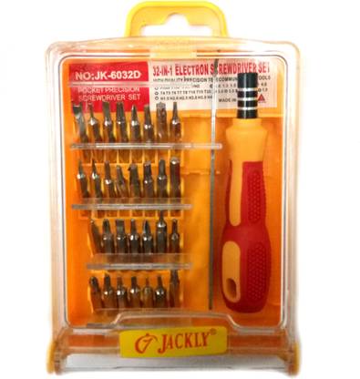 JACKLY Ratchet Screwdriver Set