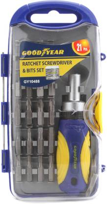 GOOD YEAR Ratchet Screwdriver Set