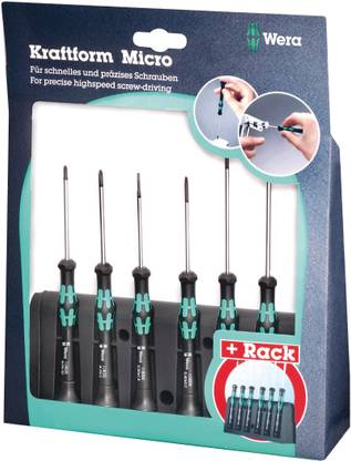 Wera Kraftform Micro Series Standard Screwdriver Set
