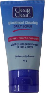 Clean & Clear Blackhead Clearing Daily  Scrub