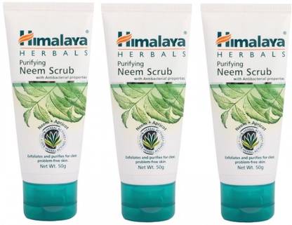 HIMALAYA Purifying Neem Scrub (Pack of 3) Scrub