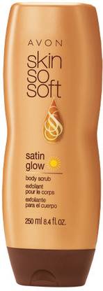 AVON Skin So Soft Satin Glow Body  Scrub