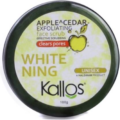 Kallos(A Haldiram Product) Apple Cider Exfoliating Rose Scrub