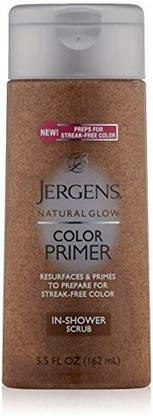 JERGENS Natural Glow Color Primer In-shower  Scrub