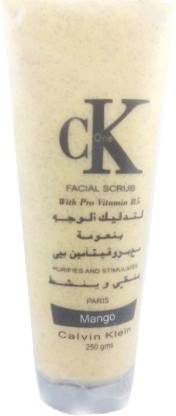 Calvin Klein CK Mango Facial  Scrub