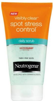 NEUTROGENA Visibly Clear Spot Stress Control Daily  Scrub