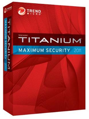 Trend Micro Titanium Maximum Security 2011 3 PC 1 Year