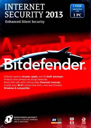 Bitdefender Internet Security 2013 1 PC 1 Year