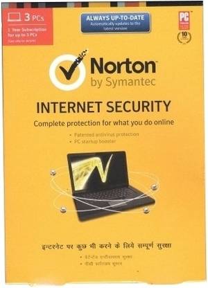 Norton Internet Security 3 PC 1 Year