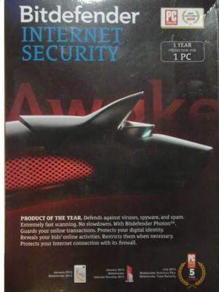 Bitdefender Internet Security 1 PC 1 Year