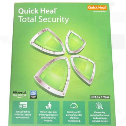 QUICK HEAL Total Security 3.0 User 1 Year