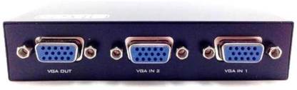 MEF  TV-out Cable 2 Ports VGA Switch to Connect Two CPU to One Display